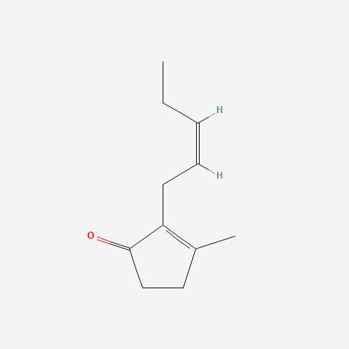 Jasmone chemical structure Jasmone (CAS: 488-10-8) - Chemical Structure and Molecular Formula