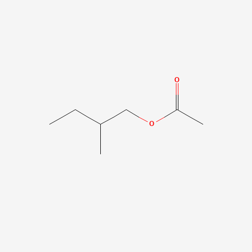 2-Methylbutyl acetate chemical structure 2-Methylbutyl acetate (CAS: 624-41-9) - Chemical Structure and Molecular Formula