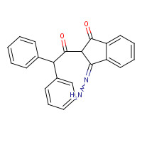 2-DIPHENYLACETYL-1,3-INDANDIONE-1-HYDRAZONE (CAS: 5102-79-4) - Related Chemical Product