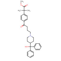 Methyl 4-[4-[4-(hydroxy diphenyl methyl)-1-piperidinyl]-1-oxobutyl]-a,a-dimethyl phenylacetate (CAS: 754477-55-1) - Related Chemical Product