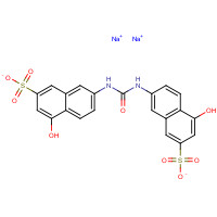 Disodium 7,7'-(carbonyldiimino)bis(4-hydroxynaphthalene-2-sulphonate) (CAS: 20324-87-2) - Chemical Structure and Molecular Formula 