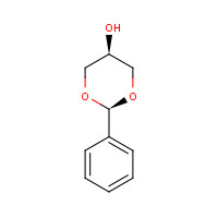 cis-1,3-O-Benzylideneglycerol (CAS: 4141-19-9) - Chemical Structure and Molecular Formula 