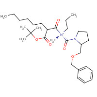 3-(R)-[1-(2-(S)-Benzyloxymethyl-pyrrolidine-1-carbonyl)-2-(S)-methyl-propylcarbamoyl)-octanoic Acid tert-Butyl Ester (CAS: 60754-30-7) - Related Chemical Product