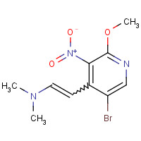 5-Bromo-4-[2-(dimethylamino)ethenyl]-2-methoxy-3-nitropyridine (CAS: 917918-81-1) - Related Chemical Product