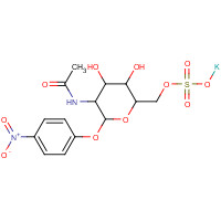 p-Nitrophenyl 6-Sulfo-2-acetamido-2-deoxy-b-D-glucopyranoside, Potassium Salt (CAS: 210418-06-7) - Related Chemical Product