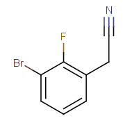 (3-Bromo-2-fluorophenyl)acetonitrile (CAS: 874285-03-7) - Related Chemical Product