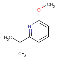 2-Isopropyl-6-Methoxypyridine (CAS: 479412-25-4) - Chemical Structure and Molecular Formula 