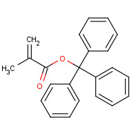 trityl 2-methylprop-2-enoate (CAS: 19302-93-3) - Chemical Structure and Molecular Formula 