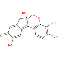 3,4,6a,10-tetrahydroxy-6,7-dihydroindeno[2,1-c]chromen-9-one (CAS: 393-63-6) - Related Chemical Product