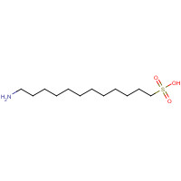 12-aminododecane-1-sulfonic acid (CAS: 160799-46-2) - Chemical Structure and Molecular Formula 