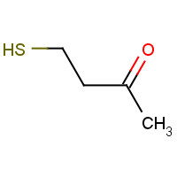 4-sulfanylbutan-2-one (CAS: 34619-12-0) - Chemical Structure and Molecular Formula 