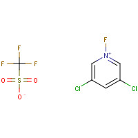 3,5-dichloro-1-fluoropyridin-1-ium;trifluoromethanesulfonate (CAS: 107264-06-2) - Related Chemical Product