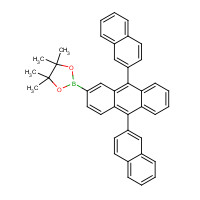 2-(9,10-dinaphthalen-2-ylanthracen-2-yl)-4,4,5,5-tetramethyl-1,3,2-dioxaborolane (CAS: 624744-67-8) - Related Chemical Product