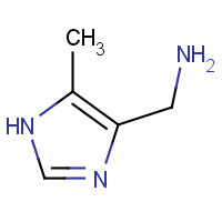 (5-methyl-1H-imidazol-4-yl)methanamine (CAS: 66780-83-4) - Related Chemical Product