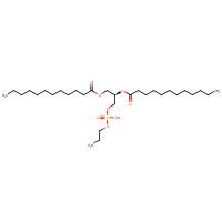 [(2R)-3-[2-aminoethoxy(hydroxy)phosphoryl]oxy-2-dodecanoyloxypropyl] dodecanoate (CAS: 59752-57-7) - Related Chemical Product