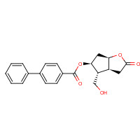 [(3aS,4R,5S,6aR)-4-(hydroxymethyl)-2-oxo-3,3a,4,5,6,6a-hexahydrocyclopenta[b]furan-5-yl] 4-phenylbenzoate (CAS: 39265-57-1) - Related Chemical Product