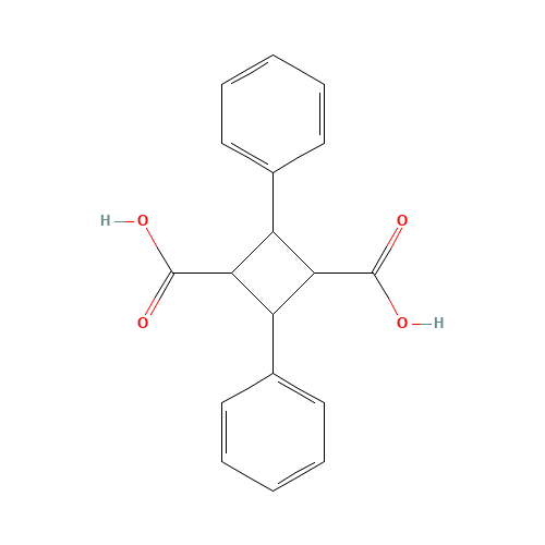 2,4-Diphenyl-1,3-cyclobutanedicarboxylic acid (CAS: 4462-95-7) - Related Chemical Product
