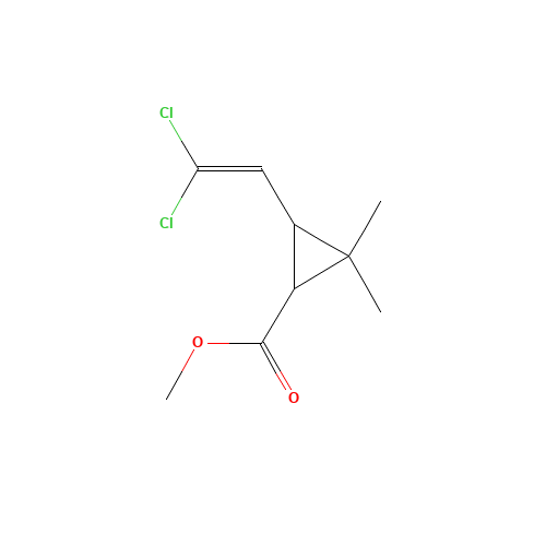 Methyl 3-(2,2-dichlorovinyl)-2,2-dimethyl-(1-cyclopropane)carboxylate (CAS: 61898-95-1) - Related Chemical Product