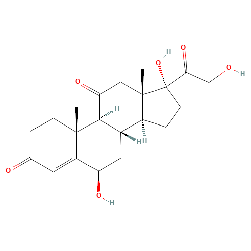 4-Pregnen-6-beta,17,21-triol-3,11,20-trione (CAS: 16355-28-5) - Related Chemical Product