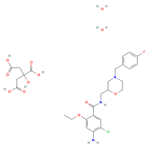 Mosapride citrate dihydrate (CAS: 156925-25-6) - Related Chemical Product