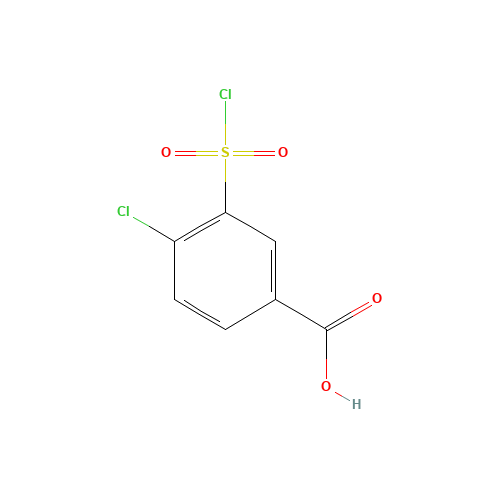 4-Chloro-3-chlorosulfonylbenzoic acid (CAS: 2494-79-3) - Related Chemical Product