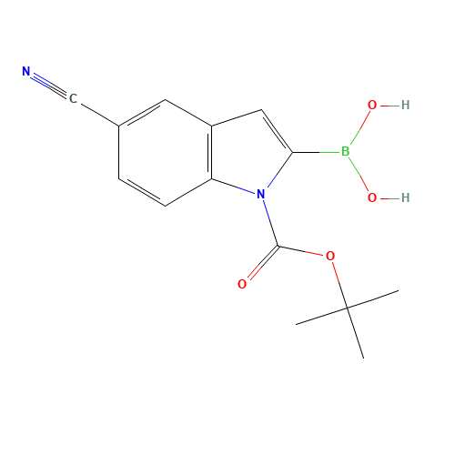 1-Boc-5-cyano-1H-indole-2-boronic acid (CAS: 475102-15-9) - Related Chemical Product