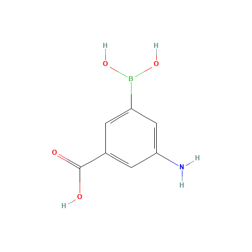 3-Amino-5-carboxylphenylboronic acid (CAS: 116378-40-6) - Related Chemical Product