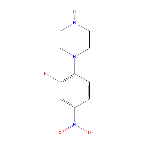 1-(2-Fluoro-4-nitrophenyl)piperazine (CAS: 154590-33-7) - Related Chemical Product