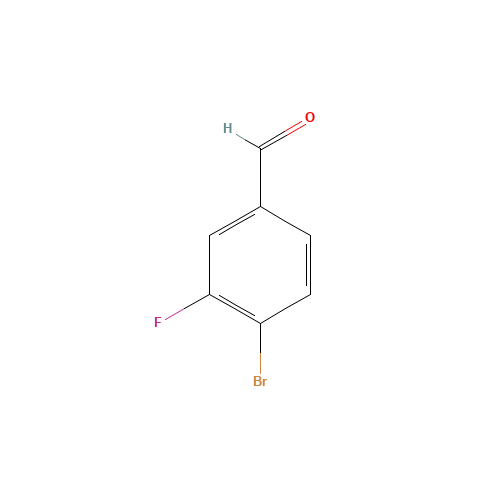 4-Bromo-3-fluorobenzaldehyde (CAS: 133059-43-5) - Related Chemical Product