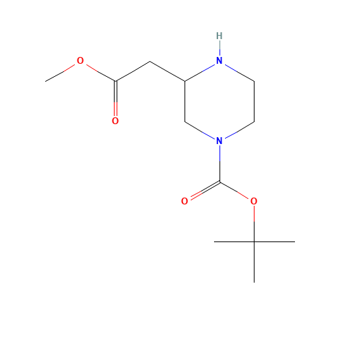 N-4-Boc-2-piperazineacetic acid methyl ester (CAS: 183742-33-8) - Related Chemical Product
