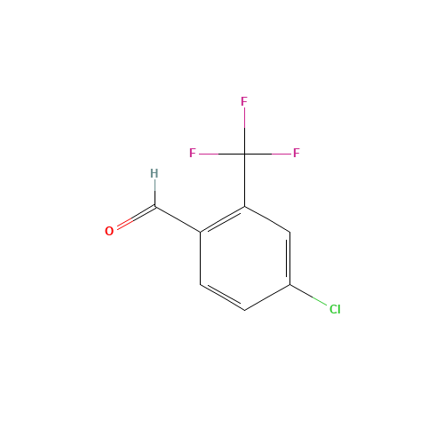 4-Chloro-2-(trifluoromethyl)benzaldehyde (CAS: 320-43-4) - Related Chemical Product