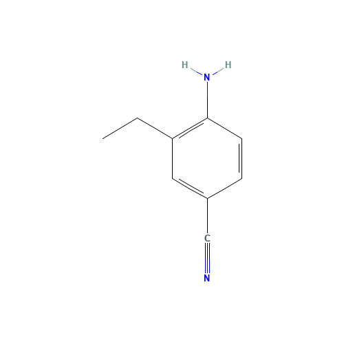 4-Amino-3-ethylbenzonitrile (CAS: 170230-87-2) - Related Chemical Product
