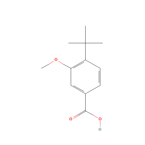 3-Methoxy-4-tert-butylbenzoic acid (CAS: 79822-46-1) - Related Chemical Product