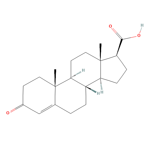 3-Oxo-4-androstene-17beta-carboxylic acid (CAS: 302-97-6) - Related Chemical Product