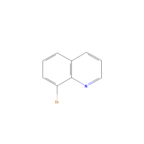 8-Bromoquinoline (CAS: 16567-18-3) - Chemical Structure and Molecular Formula 