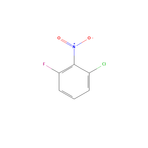 2-Chloro-6-fluoronitrobenzene (CAS: 64182-61-2) - Chemical Structure and Molecular Formula 
