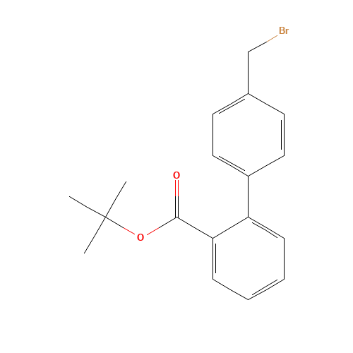 tert-Butyl 4'-(bromomethyl)biphenyl-2-carboxylate (CAS: 114772-40-6) - Related Chemical Product