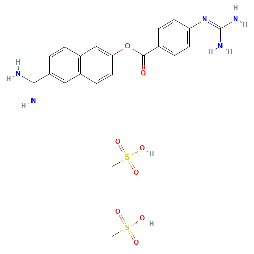 Nafamostat mesylate (CAS: 82956-11-4) - Related Chemical Product