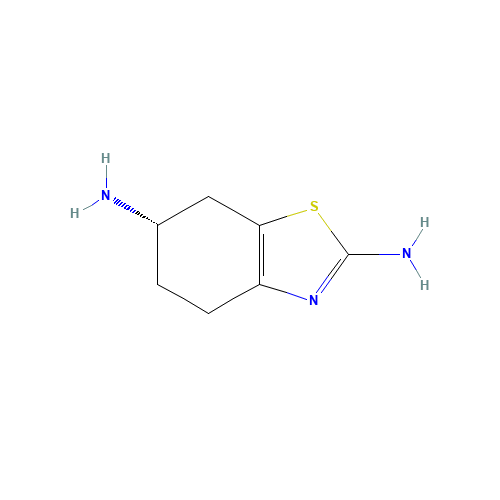 (S)-4,5,6,7-Tetrahydro-2,6-benzothiazolediamine (CAS: 106092-09-5) - Related Chemical Product