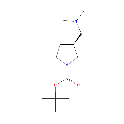 (S)-1-Boc-3-((dimethylamino)methyl)pyrrolidine (CAS: 859213-51-7) - Related Chemical Product