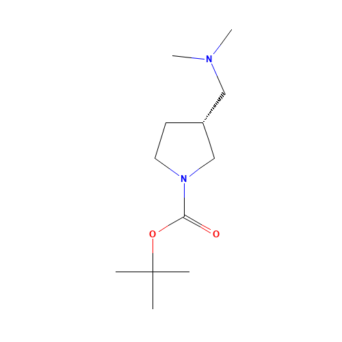 (R)-1-Boc-3-((dimethylamino)methyl)pyrrolidine (CAS: 859027-48-8) - Related Chemical Product