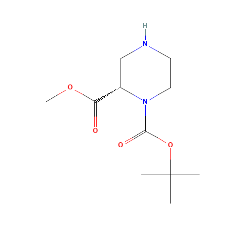 (S)-1-N-Boc-piperazine-2-carboxylic acid methyl ester (CAS: 796096-64-5) - Related Chemical Product