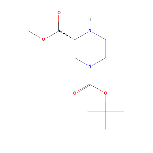 (R)-1-N-Boc-piperazine-3-carboxylic acid methyl ester (CAS: 438631-77-7) - Related Chemical Product