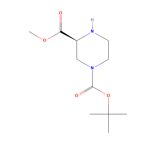 (S)-1-N-Boc-piperazine-3-carboxylic acid methyl ester (CAS: 314741-39-4) - Related Chemical Product