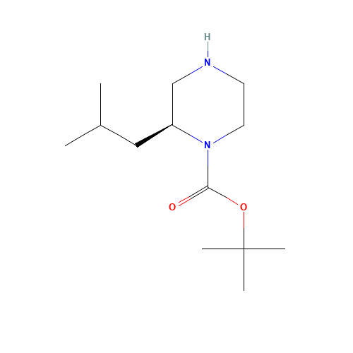 (S)-1-Boc-2-isobutyl-piperazine (CAS: 674792-06-4) - Related Chemical Product