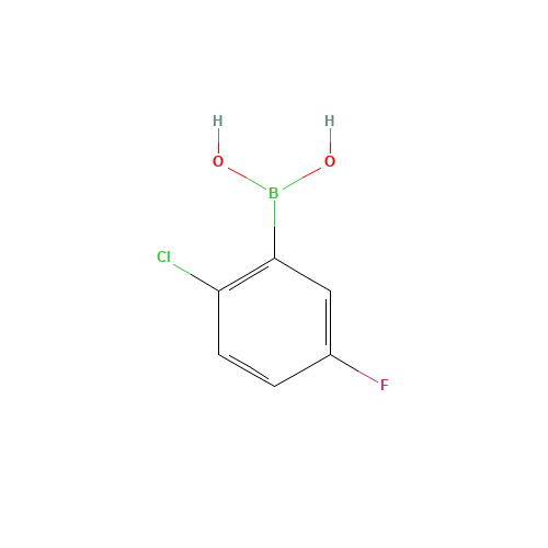 2-chloro-5-fluorophenylboronic acid (CAS: 444666-39-1) - Related Chemical Product