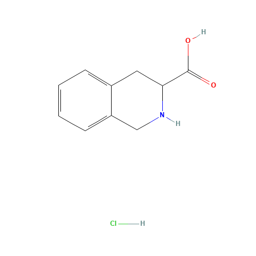 1,2,3,4-Tetrahydro-3-isoquinolinecarboxylic acid hydrochloride (CAS: 41994-51-8) - Related Chemical Product