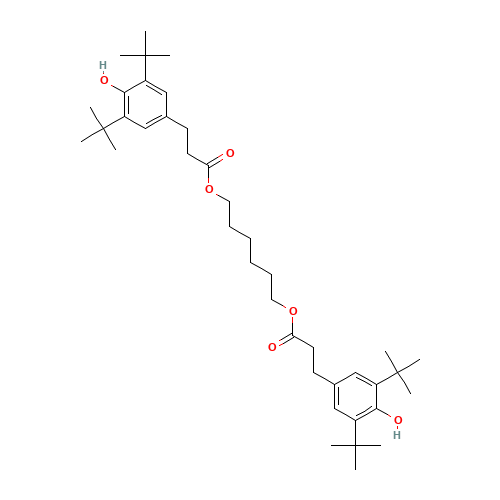 Hexamethylene bis[3-(3,5-di-tert-butyl-4-hydroxyphenyl)propionate] (CAS: 35074-77-2) - Related Chemical Product