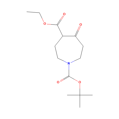 Ethyl 1-boc-5-oxo-hexahydro-1H-azepine-4-carboxylate (CAS: 141642-82-2) - Related Chemical Product