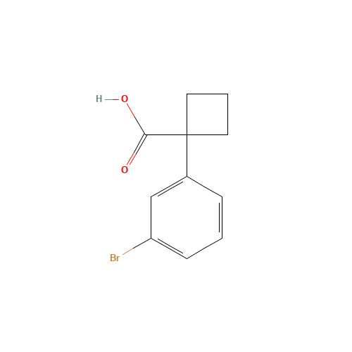 1-(3-BROMOPHENYL)CYCLOBUTANECARBOXYLIC ACID (CAS: 926261-31-6) - Related Chemical Product
